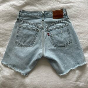 Levi’s 501 Mid-thigh Denim Shorts